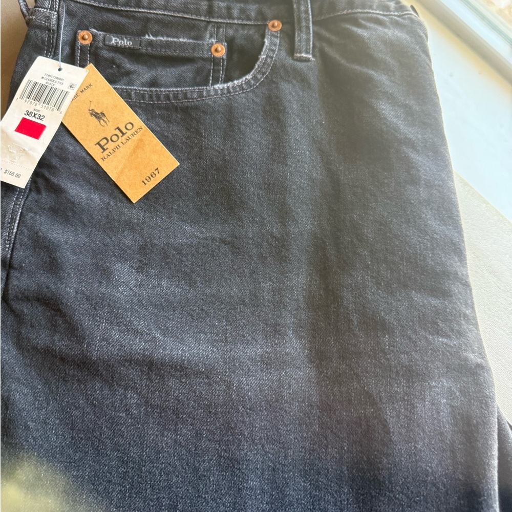 Polo by Ralph Lauren Men's Black Jeans size 38x32